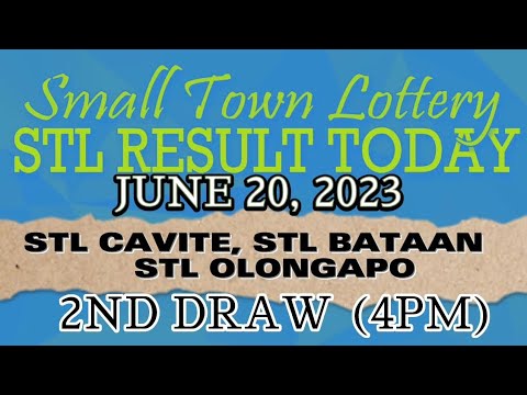 STL CAVITE, STL BATAAN & STL OLONGAPO 2ND DRAW 4PM RESULT JUNE 20, 2023 #stlcaviteresulttoday