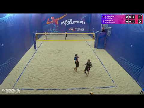 12:15 A. Antonenko / A. Zabuha - V. Shapoval / Y. Yevdokymov 12.08.2022 | Winners Beach Volleyball