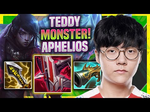 TEDDY IS A MONSTER WITH APHELIOS! - T1 Teddy Plays Aphelios ADC vs Lucian!
