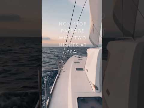 Sailing to Monastir Tunisia Lagoon 440 catamaran