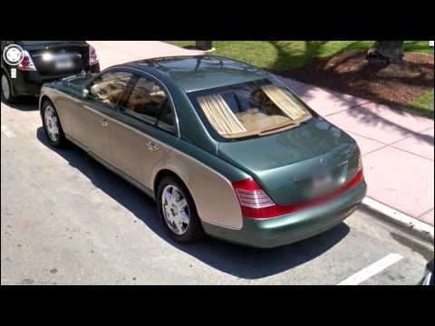 Expensive Cars on Google Streetview