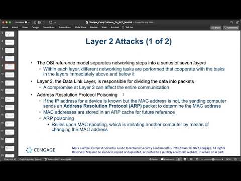 CompTIA Security+ Guide to Network Security Fundamentals Module 8: Threats, Assessments, & Defenses