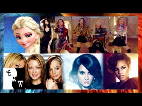 Fire & Ice (BlackPink/Demi/Selena/Elsa/Alicia Keys/Atomic Kitten) - East Meets West Presents...