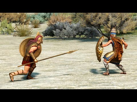 SARPEDON vs ACHILLES - Total War TROY