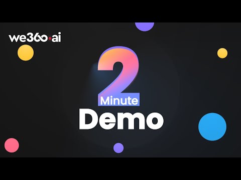 2 Minute Demo | Employee Monitoring Software | We360.ai