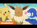 Pokémon de serie: Zon & Maan - Ultra Legendes | De strijd om Eevee | Nickelodeon Nederlands