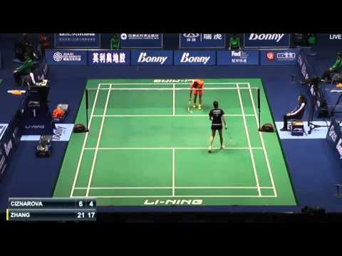 2015 Bonny China Master R32 [WS] Jana Ciznarova vs Zhang Yiman (Sports)