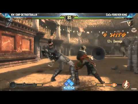 EVO 2012 MK9 Kn Emp Detroitballn vs CoCo Forever King