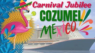 Carnival Jubilee beach day in Cozumel
