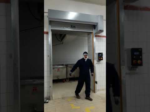 insulated high-speed PVC roll-up door