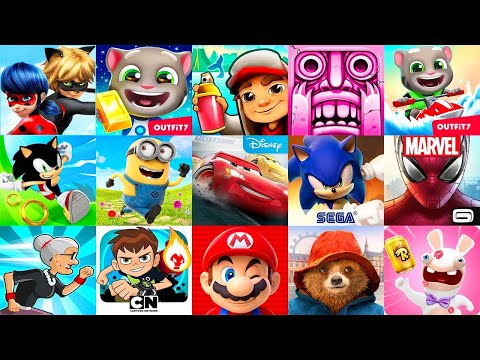 Subway Surfers,Sonic Dash,Lady Bug,Baldi Let's Go Camping,Pixel Gun 3D,Block City Wars,Bendy Run
