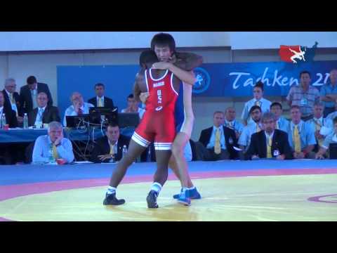59 KG SF - Spenser Mango (USA) vs Mingiyan Semenov (RUS)
