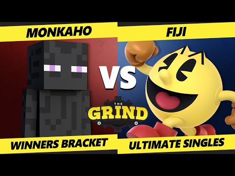 The Grind 172 - Monkaho (Steve) Vs. Fiji (Pac-Man) Smash Ultimate - SSBU