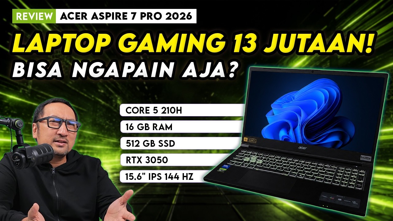 Review Acer Aspire 7 Pro 2026: Laptop Gaming 13 Jutaan di 2026? Sekenceng Apa?