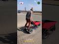 Next Gen Motorized Wheelbarrow Drivable Hand Trolley