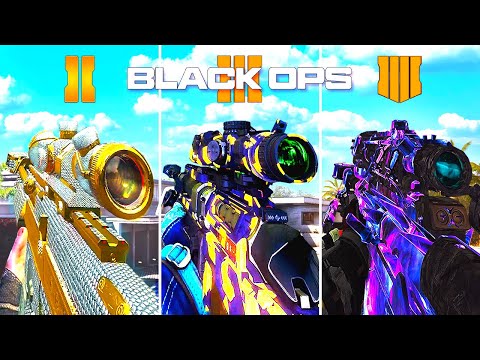 Using the BEST SNIPER in EVERY Call of Duty Black Ops..