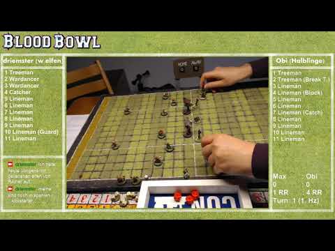 Blood Bowl Game 2 Season 5 Waldelfen vs. Halblinge