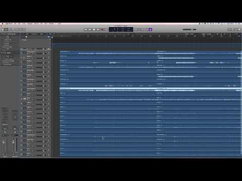 Logic Pro X 10.4.2 Review/Tutorial (5) Imported multi-track stems can follow or define Project Tempo