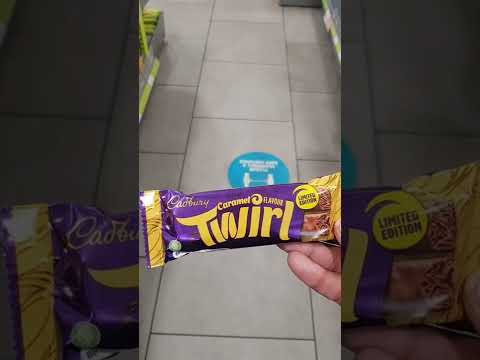 Cadbury caramel twirl