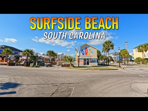 Driving Through Surfside Beach South Carolina | Coastal Drive 4K
