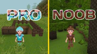 Realmcraft - NOOB VS PRO (Mining in Realmcraft)