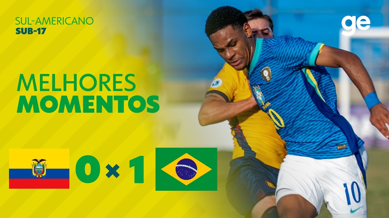 Ecuador U17 vs Brazil U17 Highlights