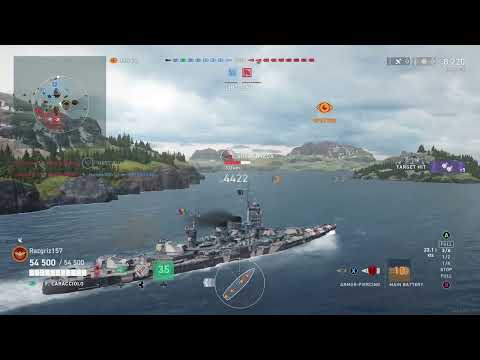 World of warships Legends, the REAL Power of SAP secondaries.