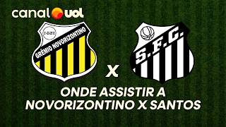 NOVORIZONTINO X SANTOS: ONDE ASSISTIR À TRANSMISSÃO AO VIVO DO JOGO E HORÁRIO PELO PAULISTÃO