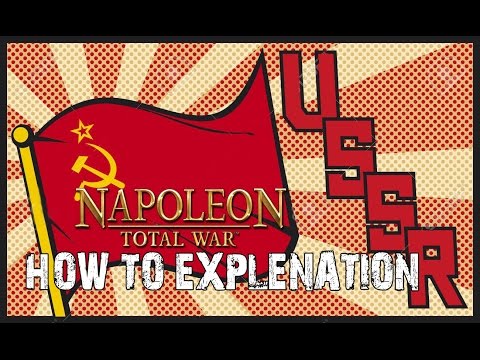 How to Play as Soviet Union Great War Napoleon Total War - BEST EXPLENATION