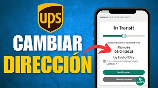Cómo CAMBIAR la DIRECCIÓN de un Paquete de UPS (Paso a Paso)