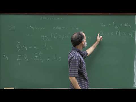 Master Program: Probability Theory - Lecture 23: Applications
