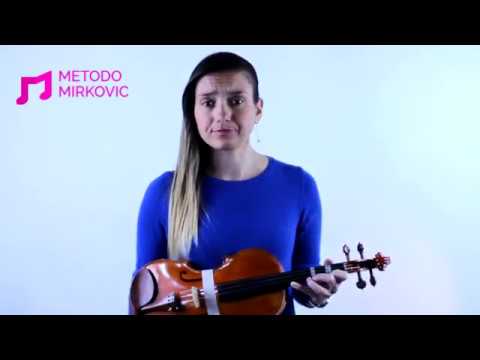 41- Comment poser le quatrième doigt - le petit doigt - sur les quatre cordes?