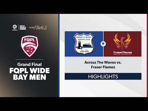 FQPL Wide Bay Men FQPL Men Grand Final - Across The Waves vs. Fraser Flames Highlights