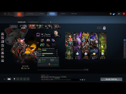 dota2sup W_Zayac Techies - Vp vs OG - ESL ONE 2020 Online