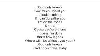 MKTO - God Only Knows (lyrics)