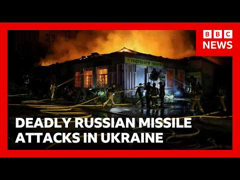 Russia launches deadly strikes on Ukraine's capital Kyiv | BBC News