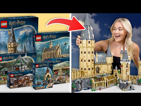 The LARGEST LEGO Harry Potter Hogwarts Castle!