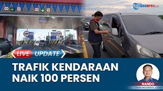 Puncak Arus Balik di Jalan Tol Trans Sumatera, Volume Lalulintas Kendaraan Naik hingga 100 Persen