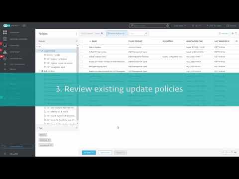 Review auto-updates settings in ESET PROTECT
