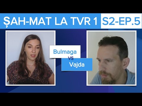 Șah-Mat la TVR 1 - S2 Ep.5 - Irina Bulmaga vs Levente Vajda​