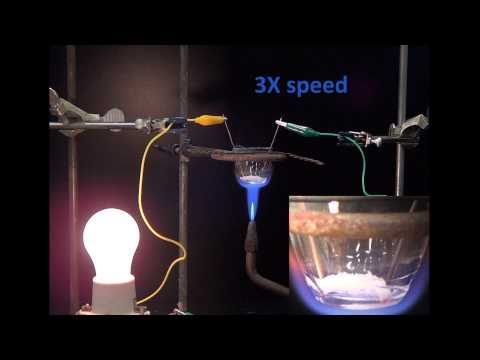 molten salt (NaCl) conducts electricity