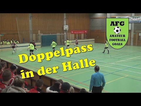 Doppelpass in der Halle