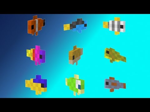 Minecraft Xbox / PE 1.3 - Lots Of NEW Tropical FISH CONFIRMED