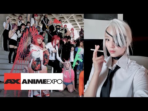 ⋆ ˚｡⋆ Anime Expo 2024 / AX 2024 Vlog 4K Day 1 || Anime convention walk-through & cosplays meet-up