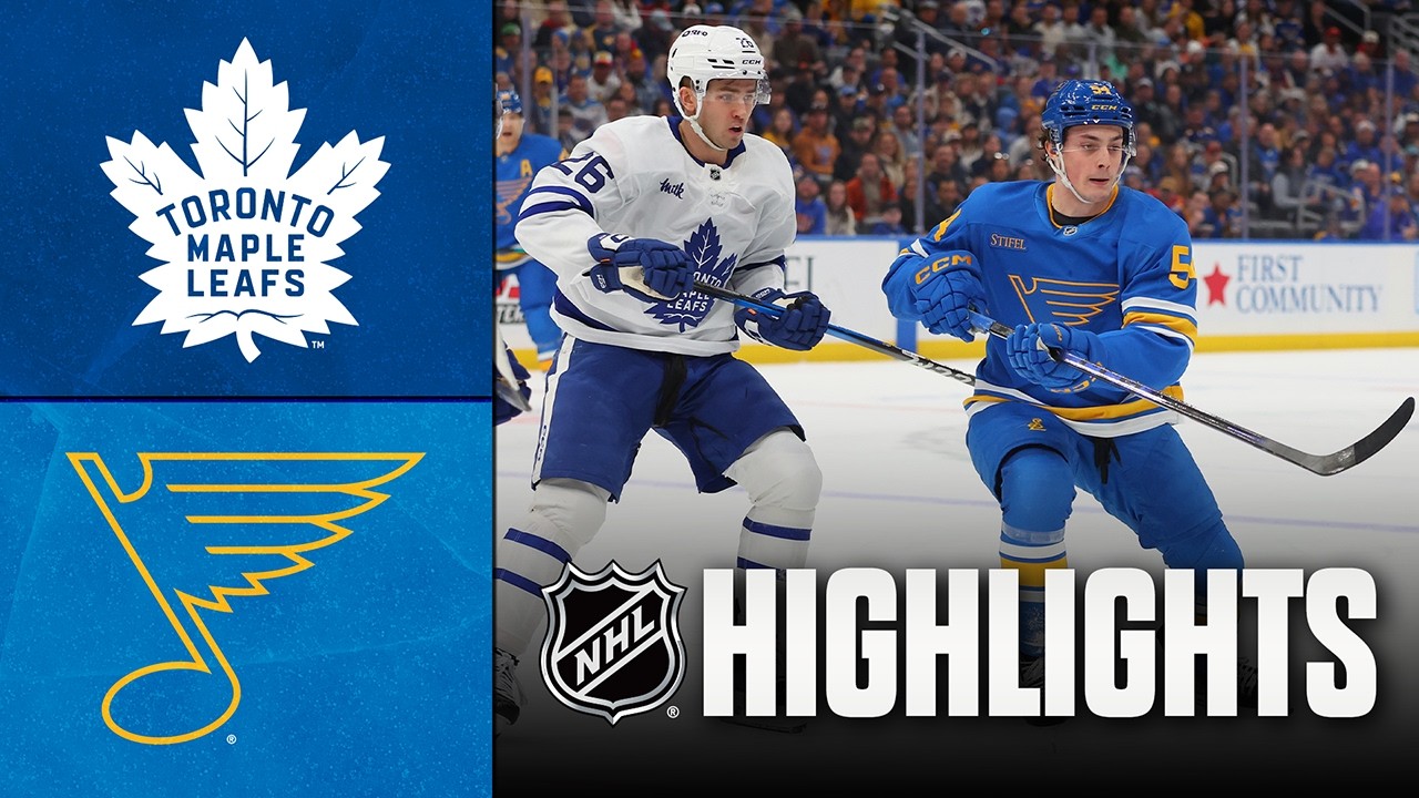 Maple Leafs vs. Blues | NHL Highlights | March 28, 2026