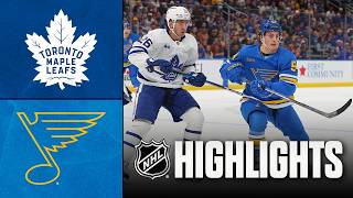 Maple Leafs vs. Blues | NHL Highlights | March 28, 2026