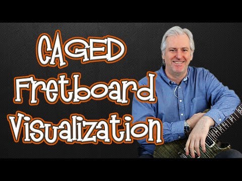 The Power Of The CAGED Chords in Fretboard Visualization