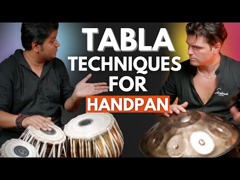 Tabla Tecniques For Handpan | Loris Lombardo & Amit Mishra | Lombardo Handpan