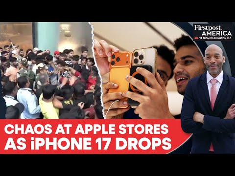 iPhone 17 Sale Draws Huge Crowds In India, China, Dubai | Firstpost America | N18G
