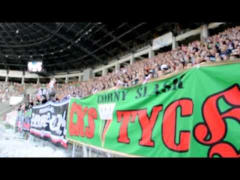 GKS Tychy - Radomiak Radom - doping - Niech zwycięża nam trójkolorowy GKS